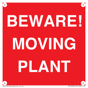 BEWARE! MOVING PLANT
